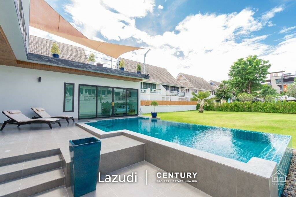 Luxury Modern 2 storey 3 bed pool villa very close to Kao Takieb Beach