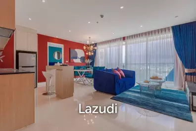 2 Bed 2 Bath 72.93 SQ.M Grande Caribbean Condo Resort Pattaya