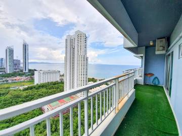 Sea View - Fully Furnished One Bedroon Condo At Lumpini Park Beach Jomtien