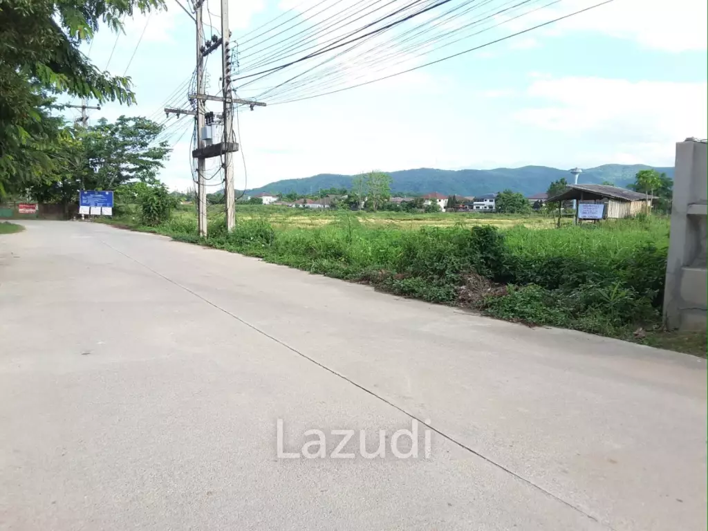 ขายที่ดิน อยู่ใกล้เซ็นทรัลเชียงราย ใกล้โฮมโปร และสนามบินเชียงราย 31ไร่ 3 งาน 17 ตารางวา( 50,868 ตารางเมตร )