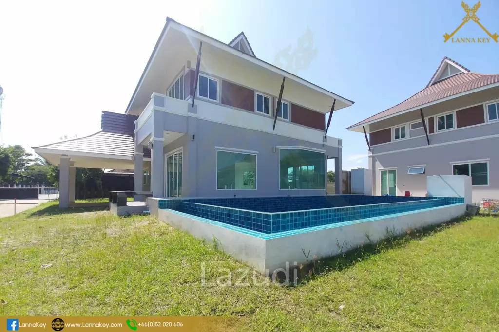 Brand-New Large 2-Storey Villa Modern Lanna Style