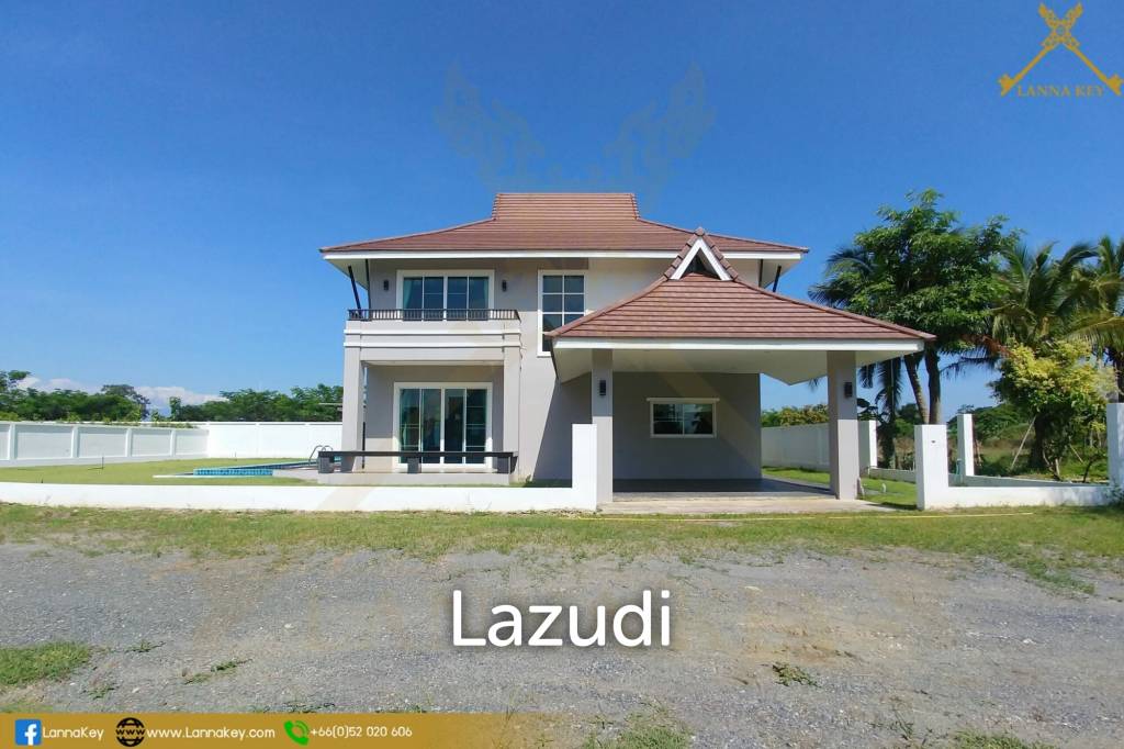 Brand-New Large 2-Storey Villa Modern Lanna Style