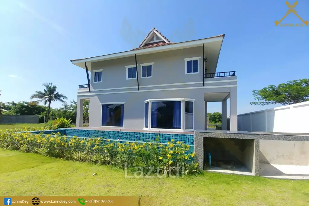 Brand-New Large 2-Storey Villa Modern Lanna Style