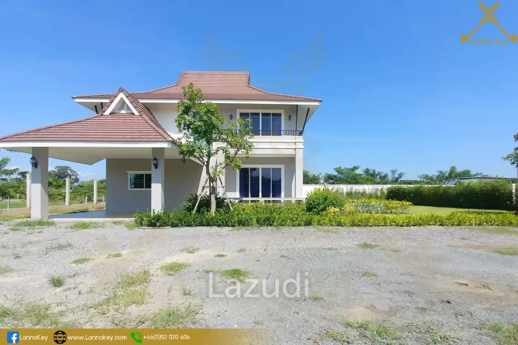 Brand-New Large 2-Storey Villa Modern Lanna Style