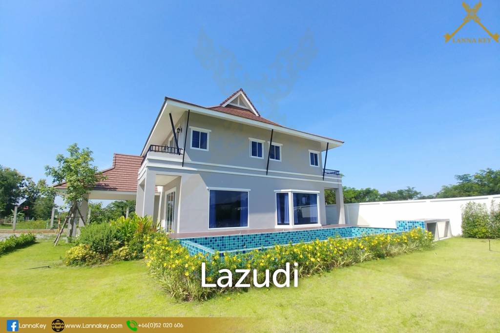 Brand-New Large 2-Storey Villa Modern Lanna Style