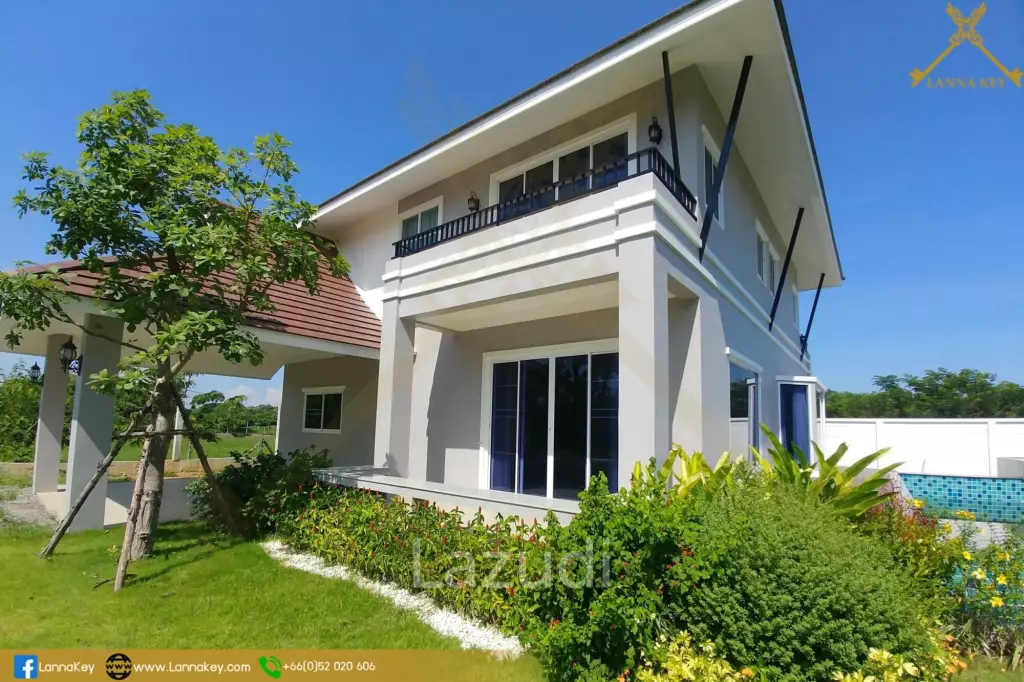 Brand-New Large 2-Storey Villa Modern Lanna Style