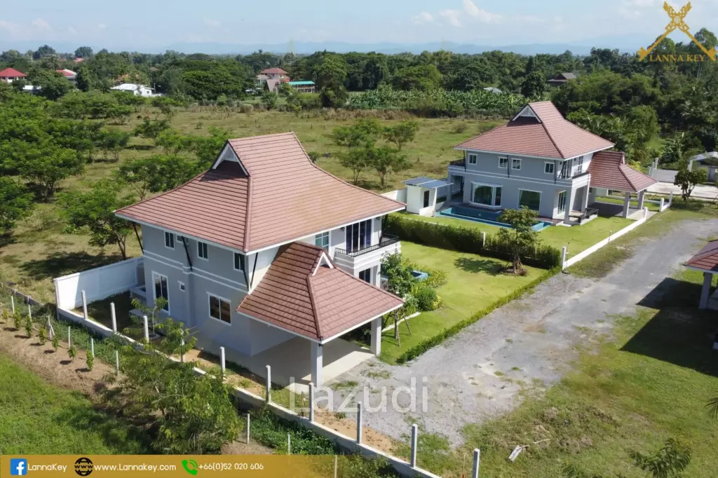 Brand-New Large 2-Storey Villa Modern Lanna Style