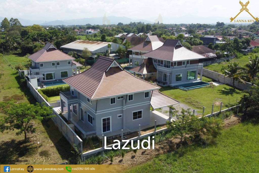 Brand-New Large 2-Storey Villa Modern Lanna Style