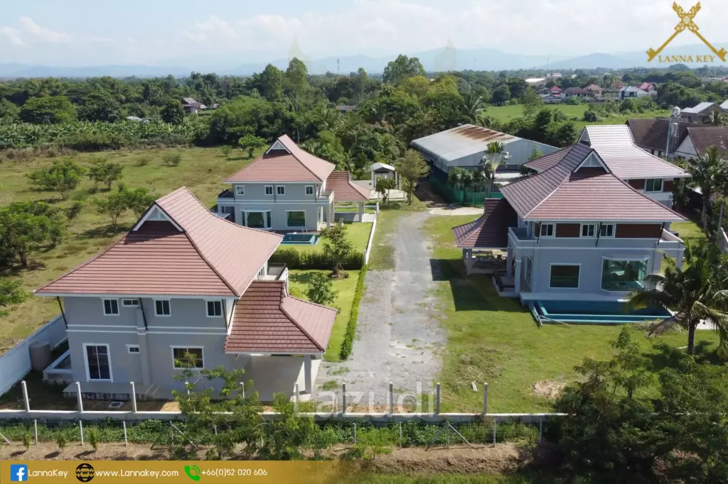 Brand-New Large 2-Storey Villa Modern Lanna Style