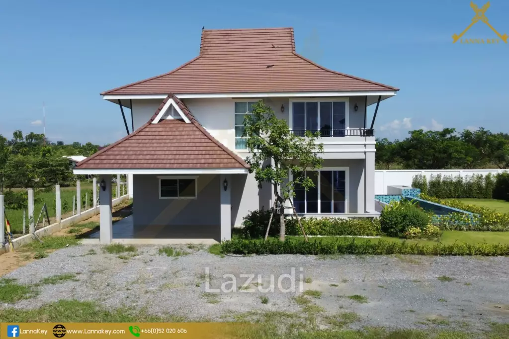 Brand-New Large 2-Storey Villa Modern Lanna Style