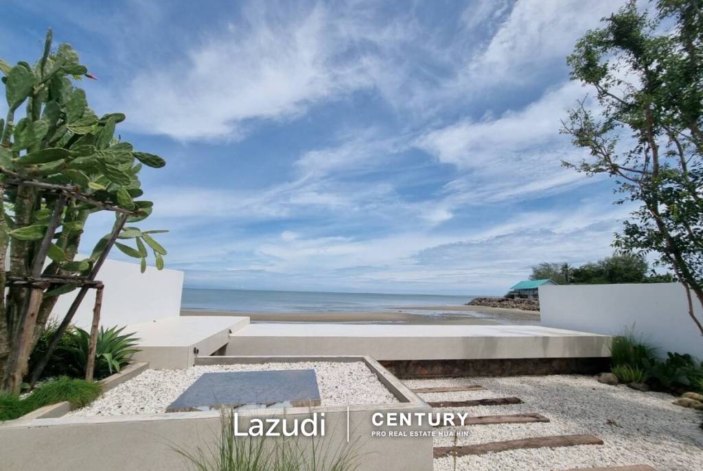 Beachfront Modern 4 bed pool villa