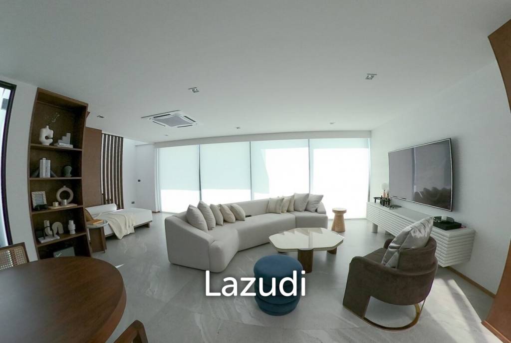 Beachfront Modern 4 bed pool villa