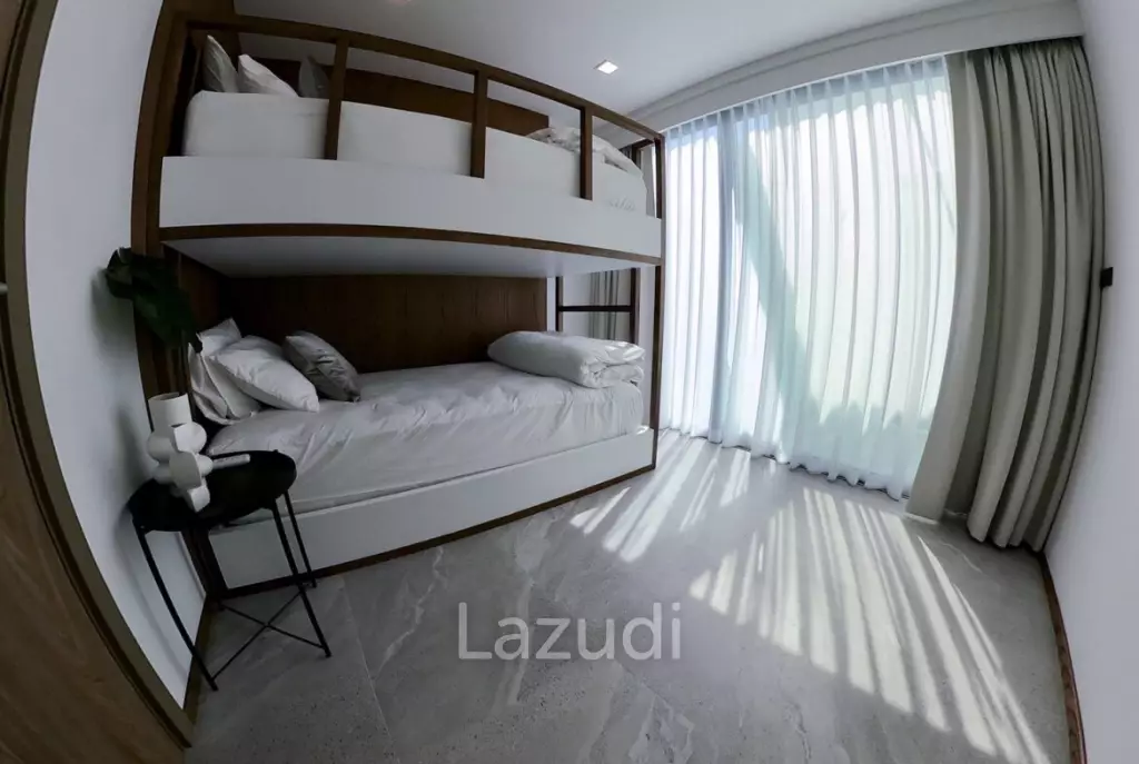 Beachfront Modern 4 bed pool villa