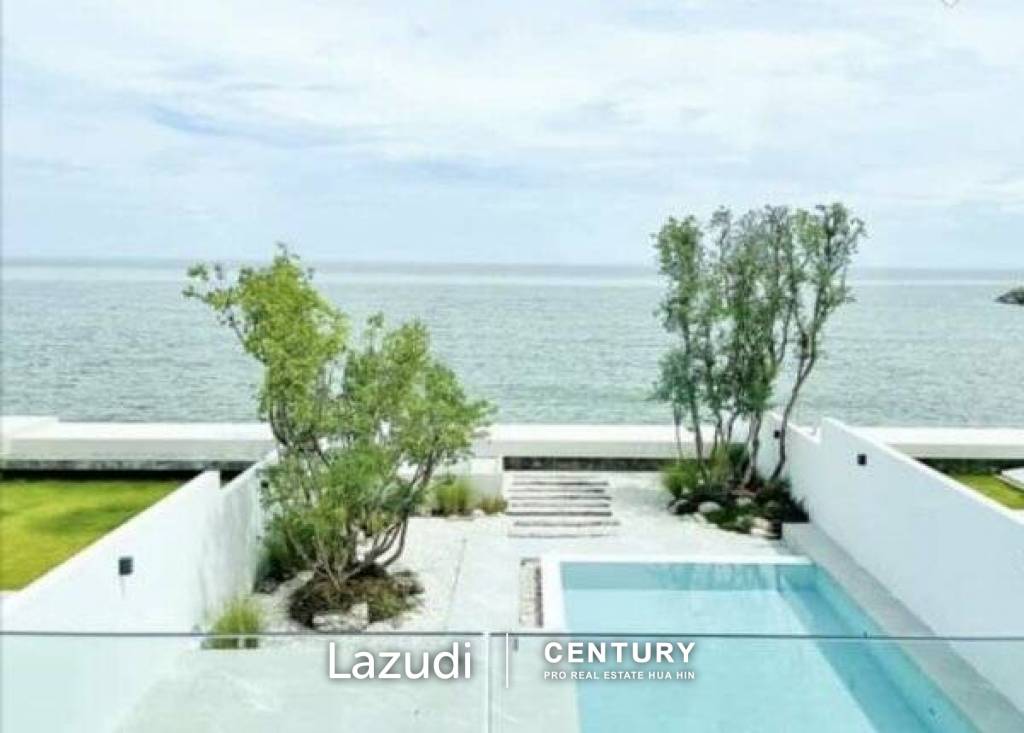 Beachfront Modern 4 bed pool villa