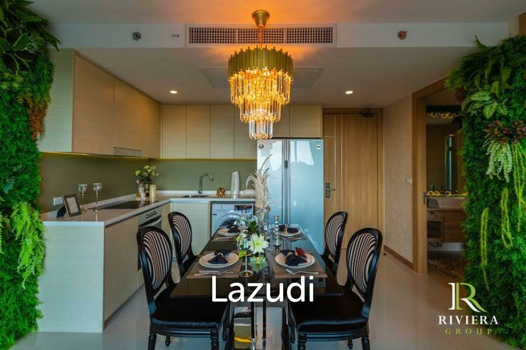 1 Bed 1 Bath 46.92 SQ.M The Riviera Jomtien