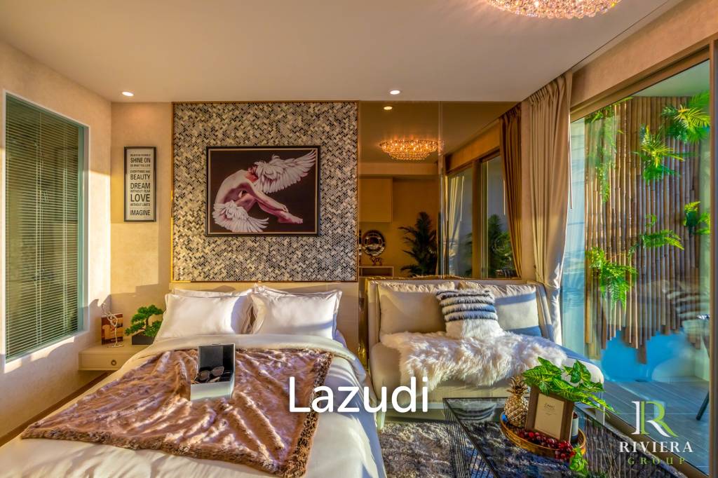 1 Bed 1 Bath 32.64 SQ.M The Riviera Jomtien