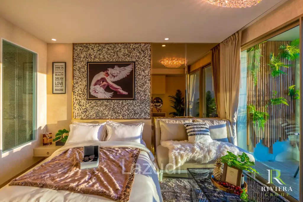 1 Bed 1 Bath 32.64 SQ.M The Riviera Jomtien