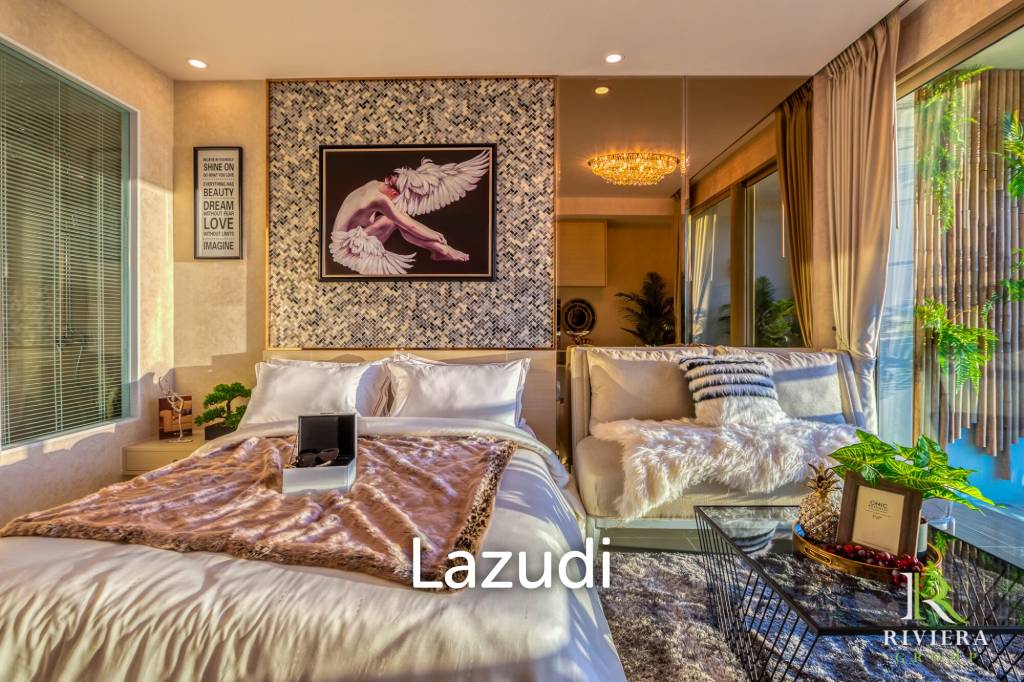 1 Bed 1 Bath 32.64 SQ.M The Riviera Jomtien