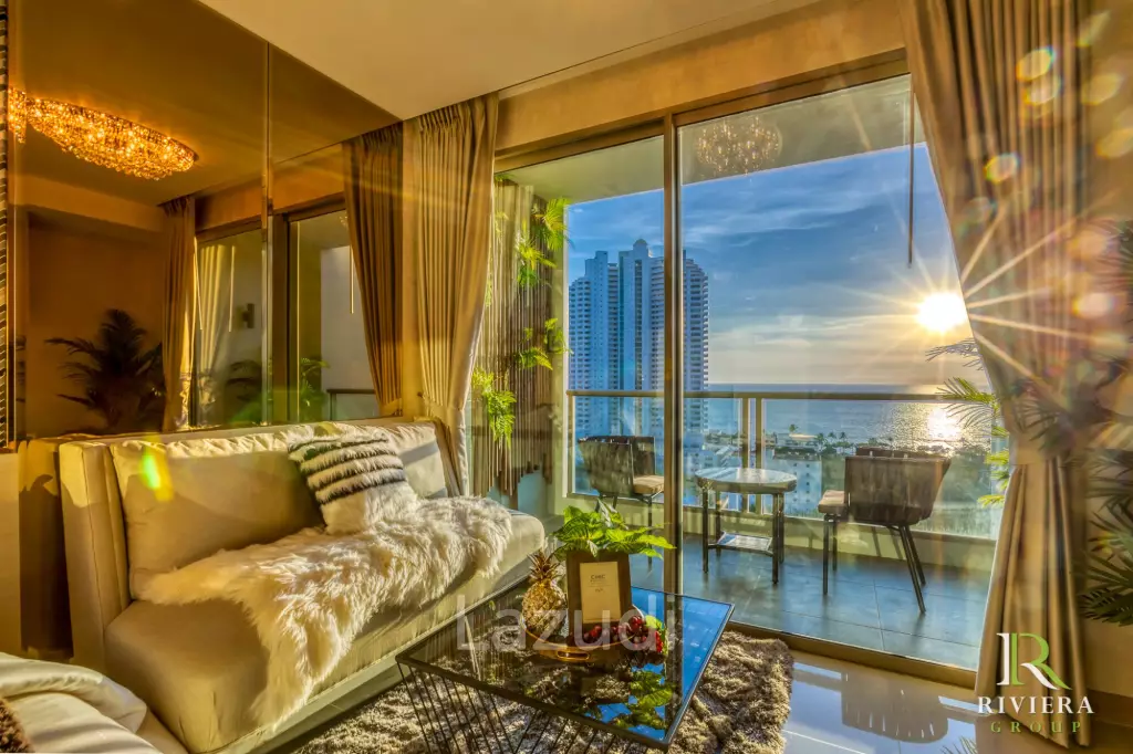 1 Bed 1 Bath 32.64 SQ.M The Riviera Jomtien