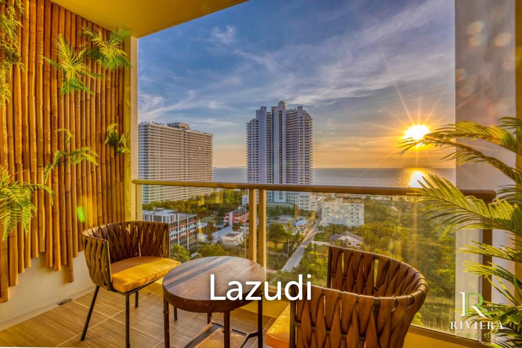 1 Bed 1 Bath 32.64 SQ.M The Riviera Jomtien
