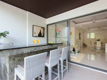 Comfortable duplexes in the Samui Sanctuary Garden complex (Plai Laem)