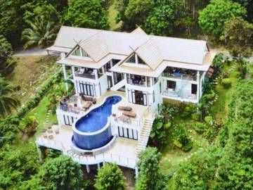 Five bedroom sea view villa in Bang Por