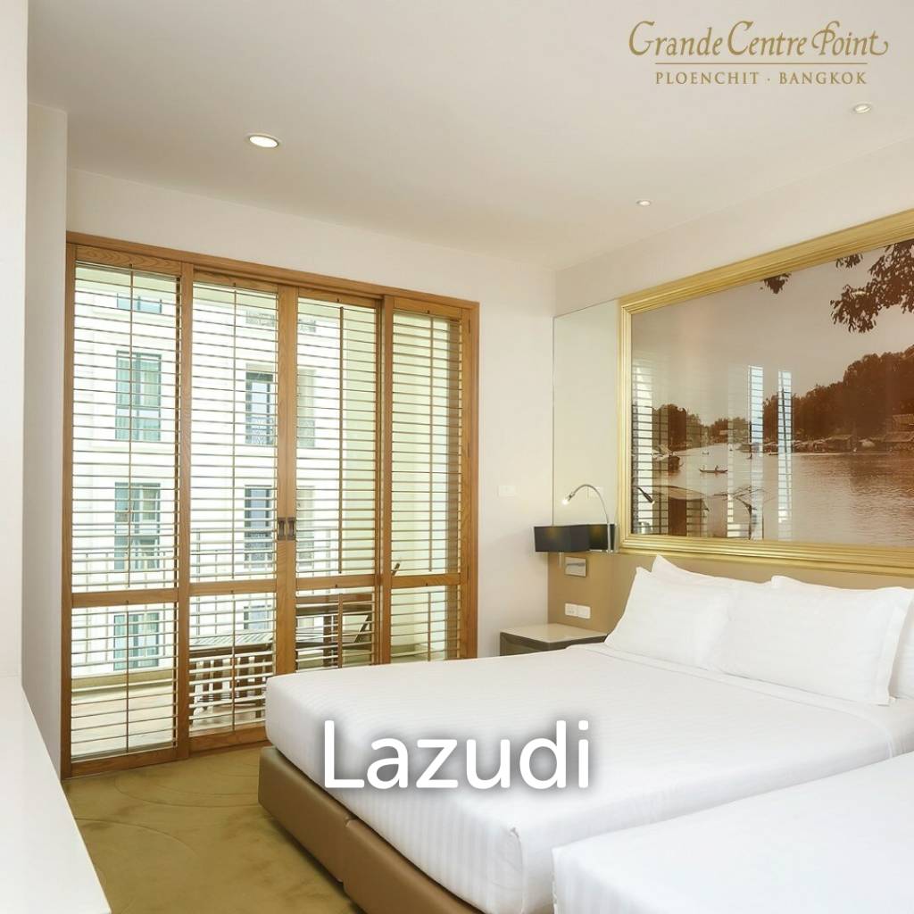 Penthouse 4 ห้องนอน 270ตร.ม โรงแรมแกรนด์ เซ็นเตอร์พอยต์ เพลินจิต