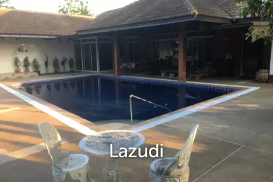 Two story detached house set on 1 Rai of land with private pool