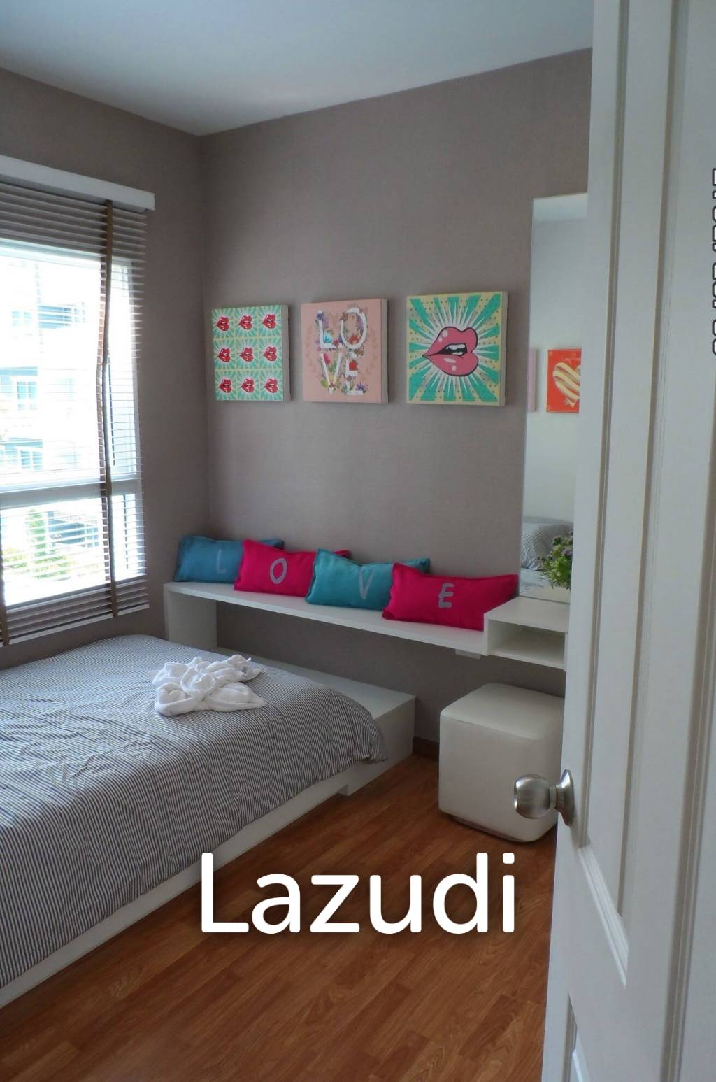 ขายคอนโดเดอะทรัสต์ 2 ห้องนอน ห้องมุม