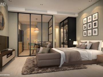 1 Bed 26.98SQ.M Noble Around 33
