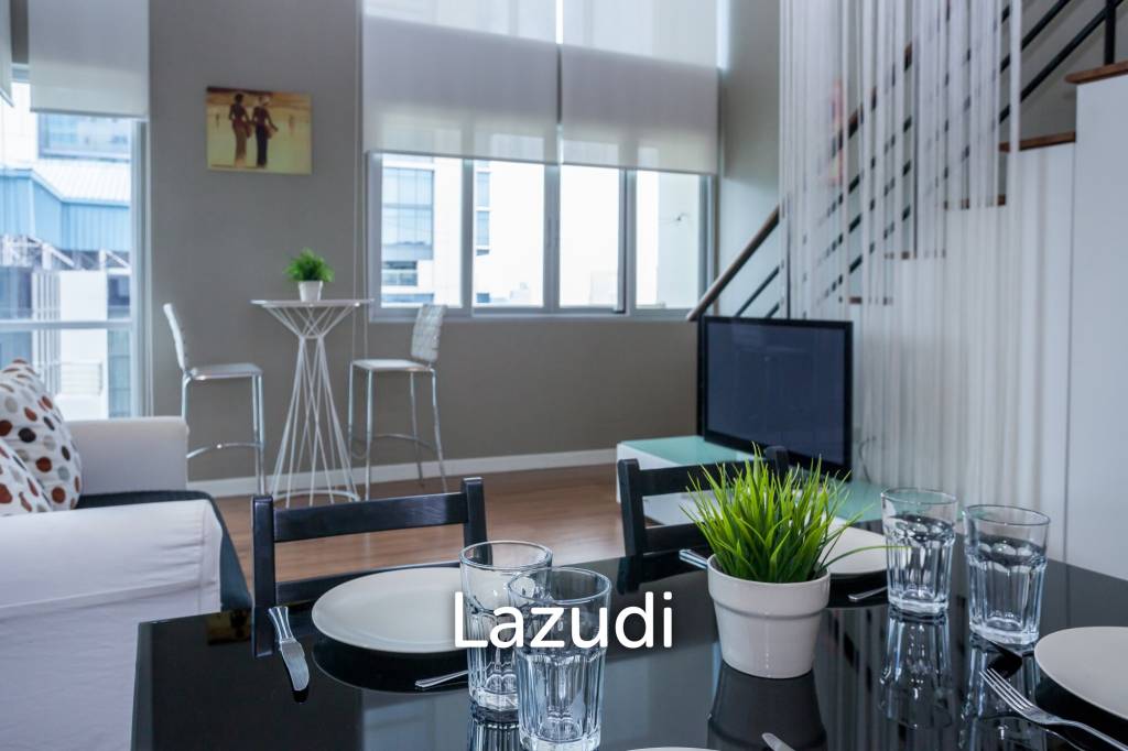 1 Bed 2 Bath 58 SQ.M The Rajdamri Condominium