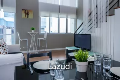 1 Bed 2 Bath 58 SQ.M The Rajdamri Condominium