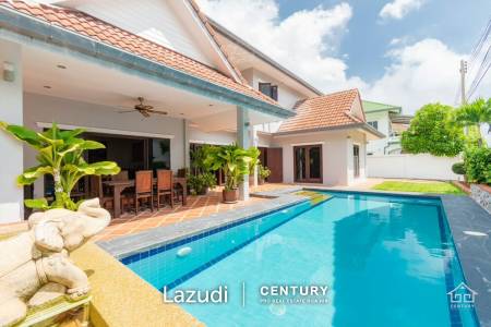 BAAN SILVIA : Great Value 3 Bed Pool Villa near Town