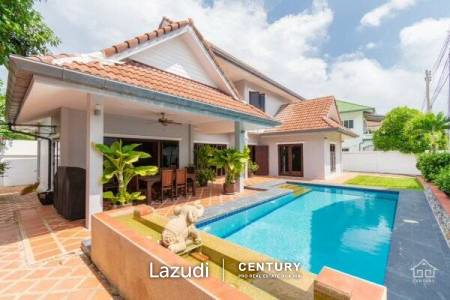 BAAN SILVIA : Great Value 3 Bed Pool Villa near Town