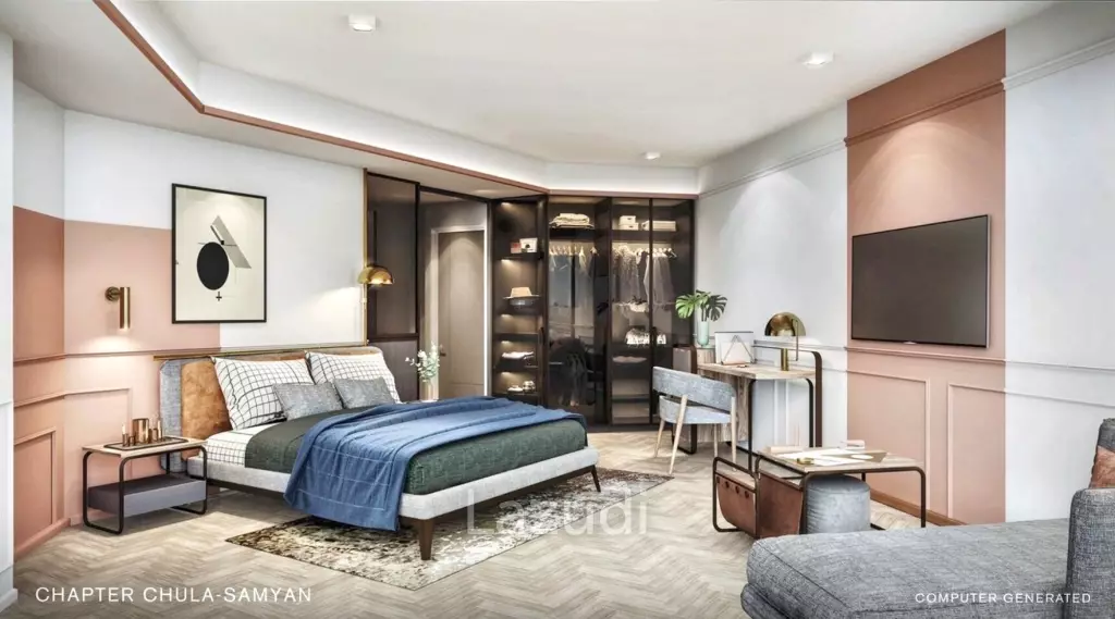 1 Bed 32 Sqm Chapter Chula-Samyan For Sale