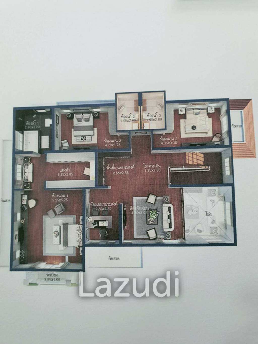 4 Bed 6 Bath 400 SQ.M Narasiri Bangna
