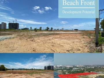 Beachfront land for sale