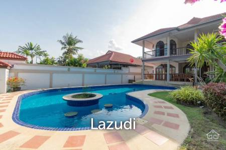 Spacious 4 Bedroom Pool Villa at Crystal View, overlooking a lake