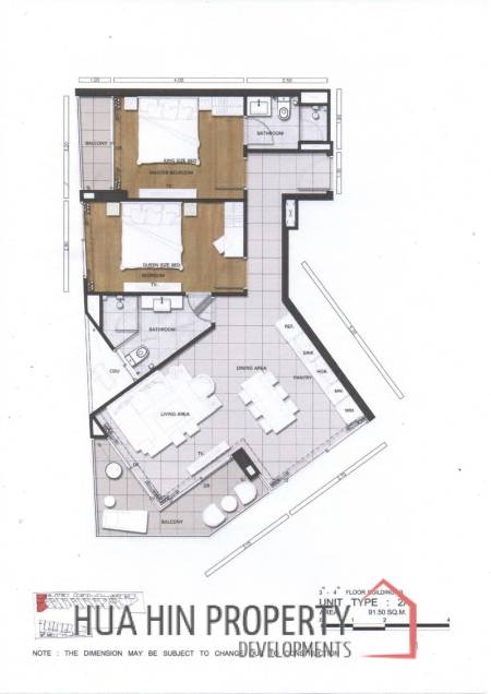 New Modern 2-Bed Unit - The Pine Hua Hin