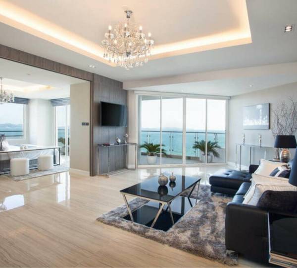 Luxury Beach Front 2 Bedroom Condo - The Residence At Pattaya