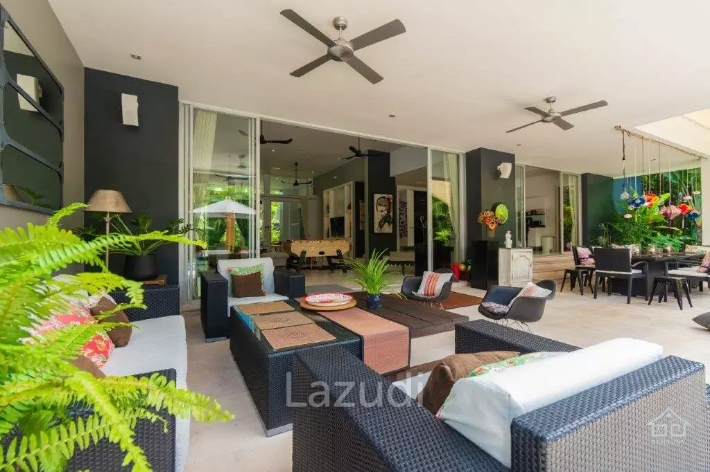 BAAN ING PHU : Designer and immaculate 8 Bed Pool Villa Estate.