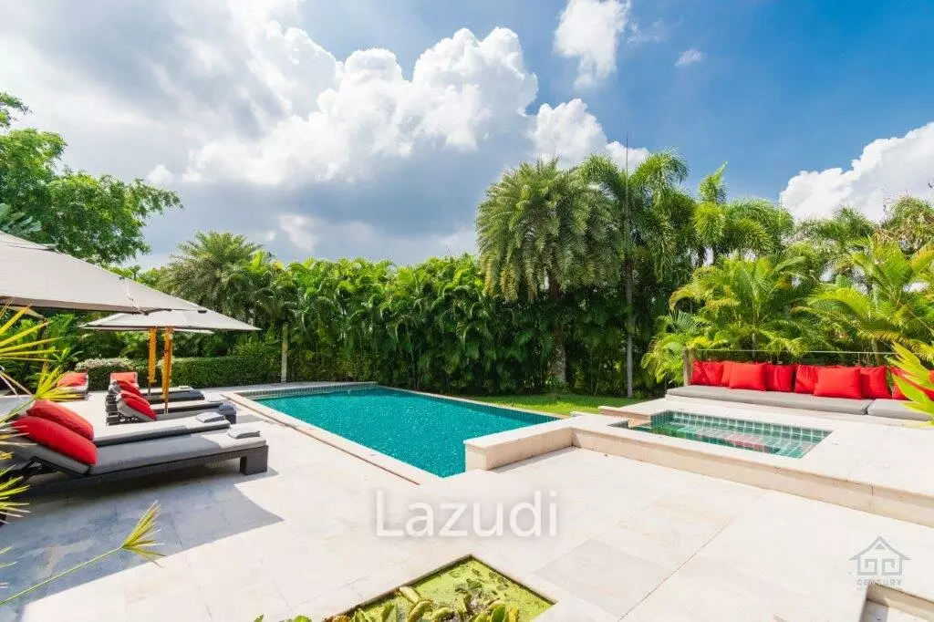 BAAN ING PHU : Designer and immaculate 8 Bed Pool Villa Estate.