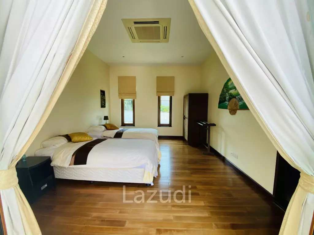 Well located 4 bed pool villa on Banyan Residence