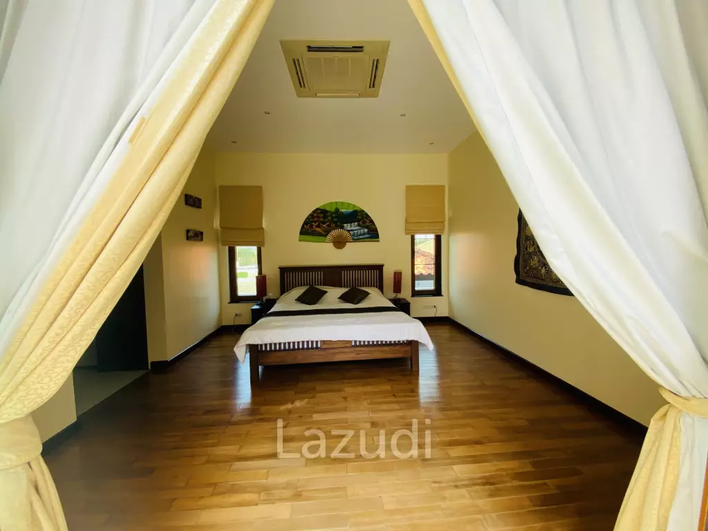 Well located 4 bed pool villa on Banyan Residence