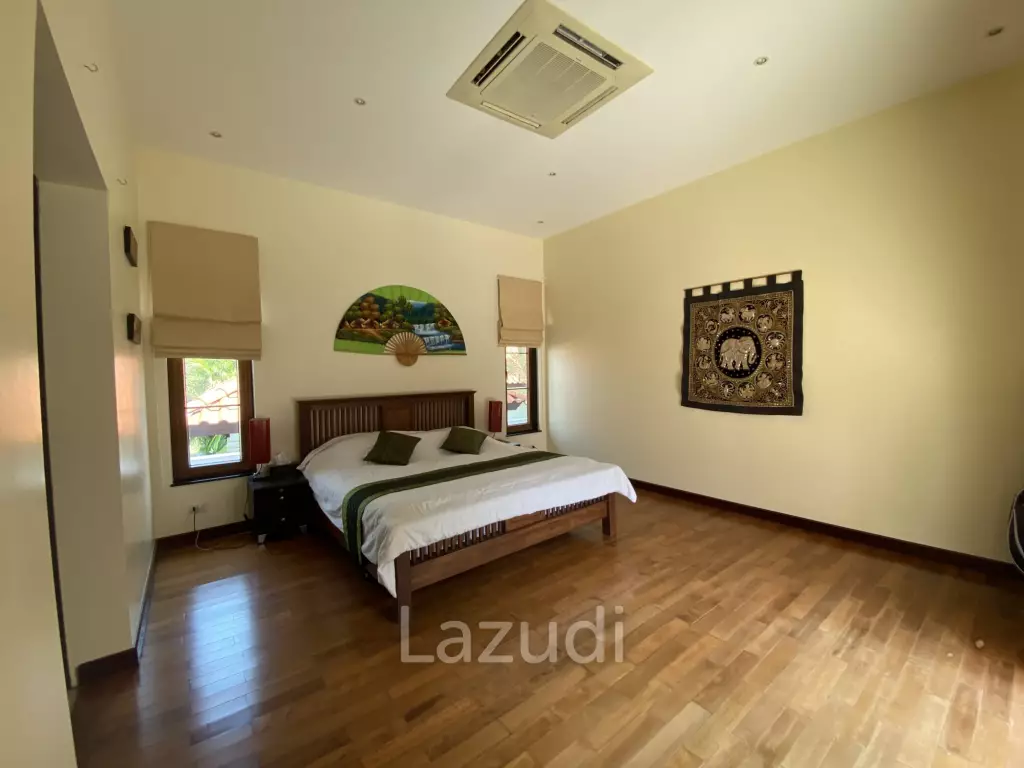 Well located 4 bed pool villa on Banyan Residence