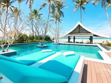 Beachfront 5 Bedroom Villa in Resort in Hua Thanon