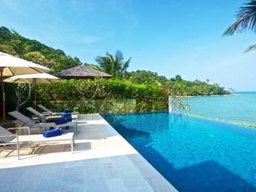 Beachfront 4-Bedroom Boutique Villa Estate in Bophut