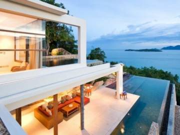 Ultra Modern 4 Bedroom Sea view Villa in Choeng Mon