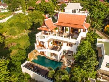 Unique Sunset Sea-view 6 Bedroom Villa on Bangrak