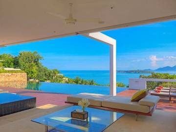 Ultimate Luxury Ocean View Villa in Choeng Mon